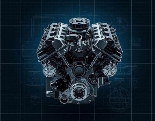 V6 engine