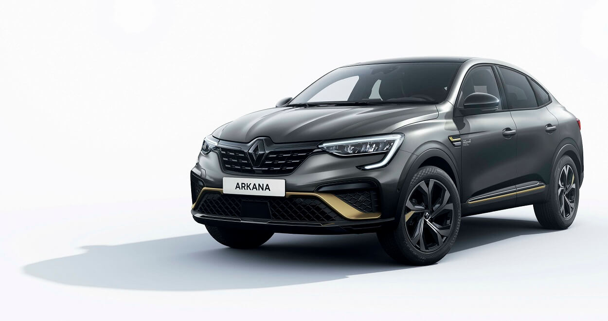 Renault Arkana E-Tech, sport suv models, specs, curb weight, dimensions