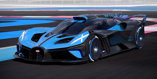 Bugatti Bolide 8.0 W16, curb weight, horse power, Bugatti specs