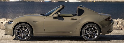 Mazda MX-5 RF 2023, horse power, technical specifications, car specs, curb weight