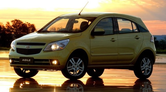 Chevrolet Agile 1.4, especificação Chevrolet, horse power, torque, curb weight, dimensions, car specs, 