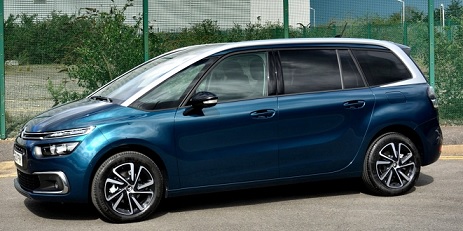 Citroen C4 Grand SpaceTourer, Citroen specs, horse power, torque, curb weight, dimensions, car specs