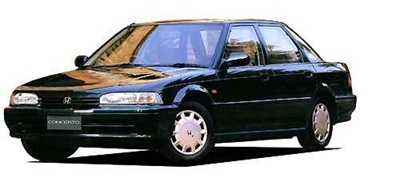 Honda Concerto Sedan, Honda specs, engine, dimensions, weight, torque, horse power