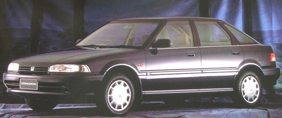Honda Concerto, Honda specs, engine, dimensions, weight, torque, horse power