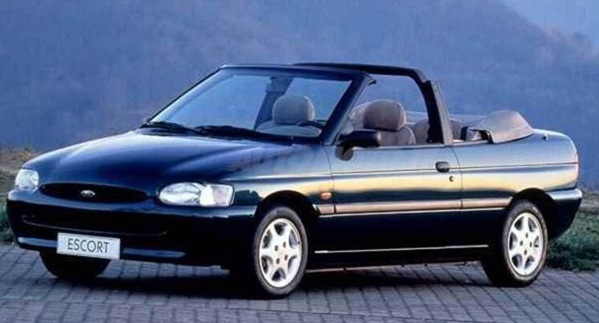 Ford Escort Cabrio, Ford specs, engine power, dimensions, weight, torque