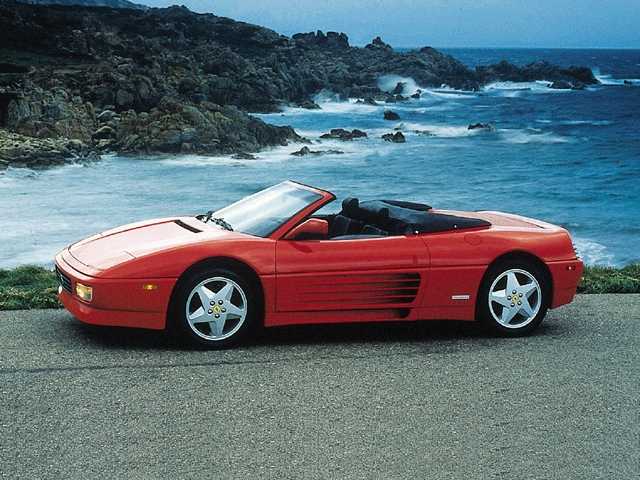 Ferrari 348 Spider 3.4 V8, Ferrari specs, horse power, torque, curb weight, dimensions, car specs