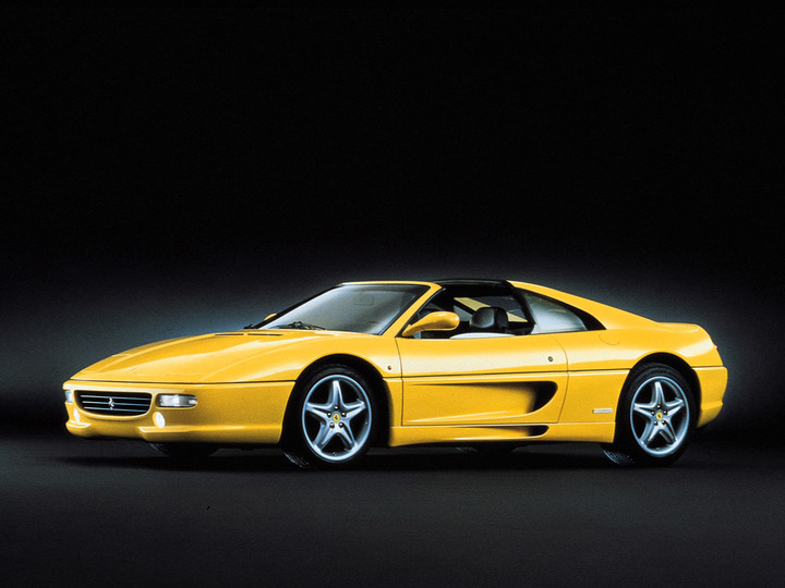 Ferrari 355 Gts yellow