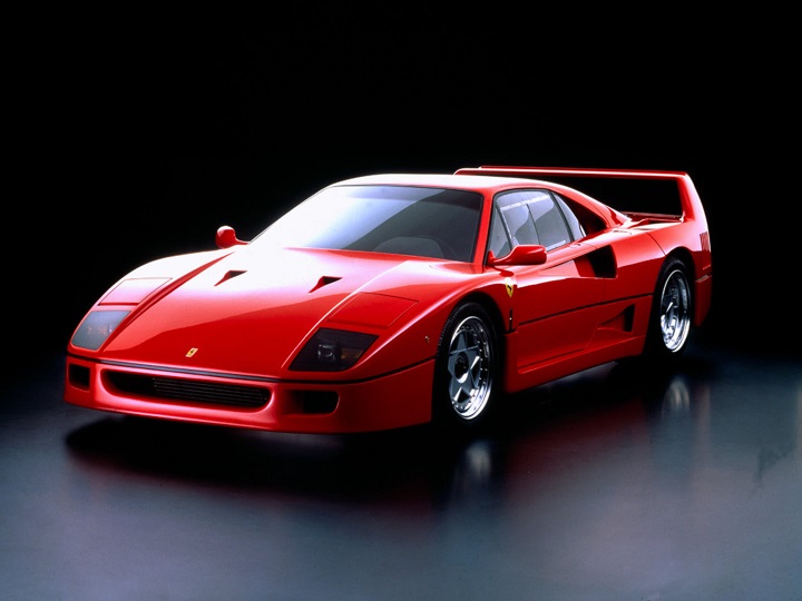 Ferrari F40, Ferrari specs, horse power, torque, curb weight, dimensions, car specs