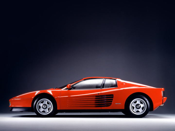 Ferrari Testarossa 4.9 V12 48V, Ferrari specs, horse power, torque, curb weight, dimensions, car specs