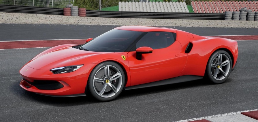 Ferrari 296 GTB 3.0 V6, Ferrari specs, horse power, torque, curb weight, dimensions, car specs