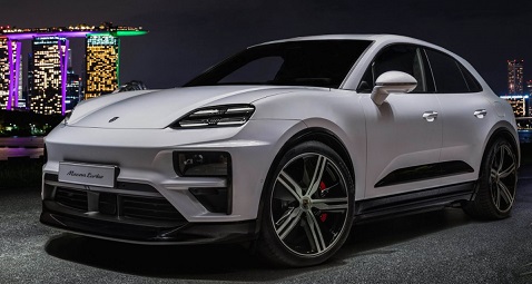Porsche Macan II Electric Turbo 639 Hp, sport electric suv, car spec, curb weight, dimensions, kW