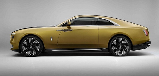 Rolls-Royce Spectre, electric coupe, car spec, curb weight, dimensions, kWh, autonomy
