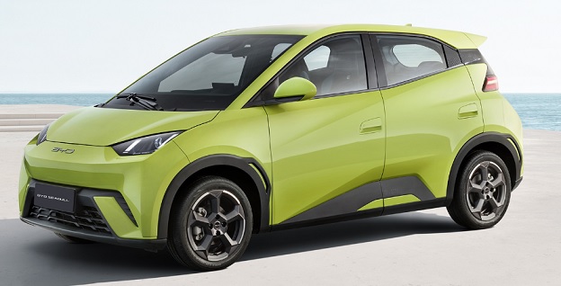 BYD Seagull, kWh, torque, curb weight, dimensions, car specs, Byd specs, Bev