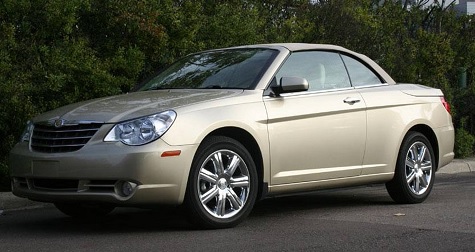 Chrysler Sebring Convertible hard top, Chrysler specs, horse power, torque, curb weight, dimensions, car specs