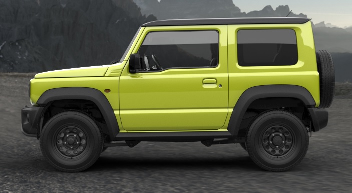 Suzuki Jimny IV, horse power, technical specifications, car spec, curb weight, 4x4